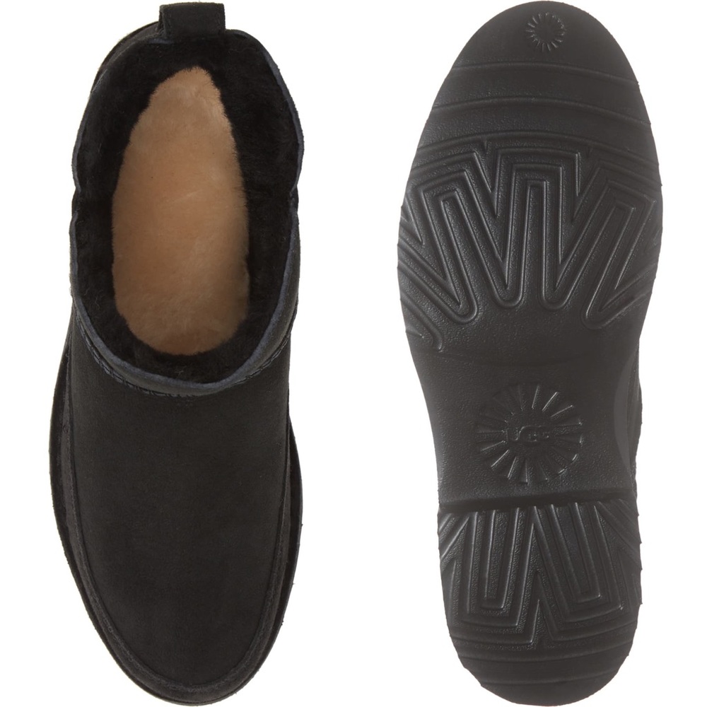 Ugg Melrose Genuine Shearling Bootie - Picture 3 of 8